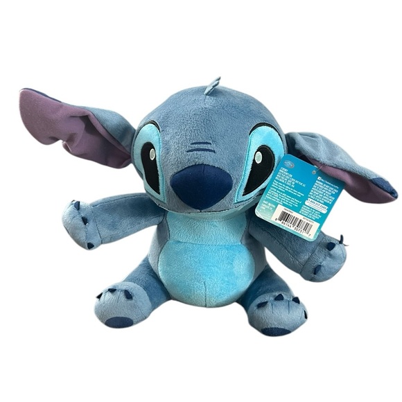 Disney Other - Plush Stitch Disney Lilo & Stitch Blue Stuffed Animal Posable Ears, 10in NEW
